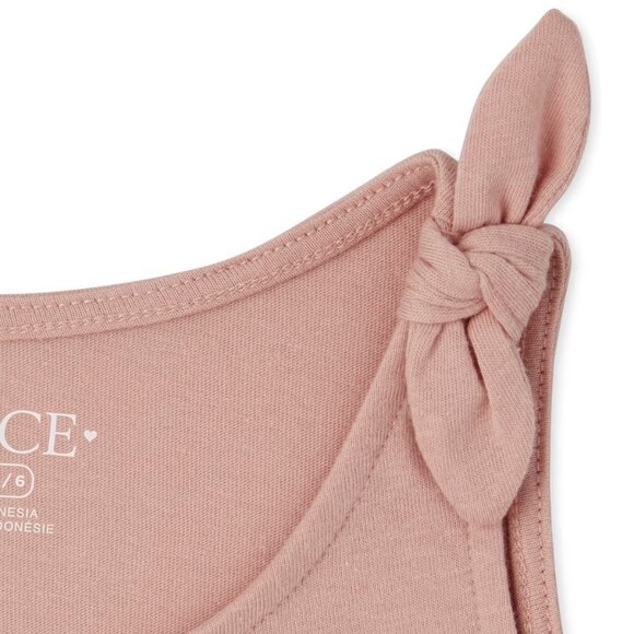 NEW The Children's Place Faux Knot Tie Shoulder Tank Butterfly Butterflies Top 5 - Picture 3 of 3